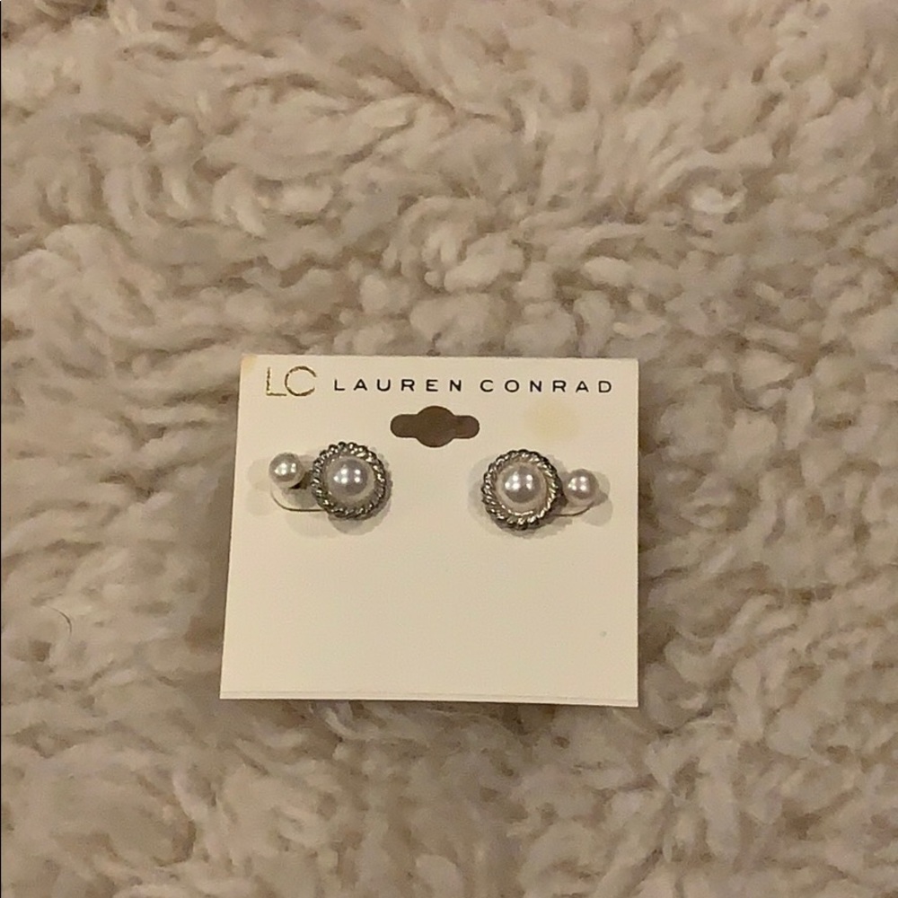 Lauren Conrad Faux Pearl Earring Set